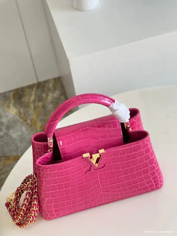Official oldcobbler CAPUCINES VUITTON BB LOUIS 0601